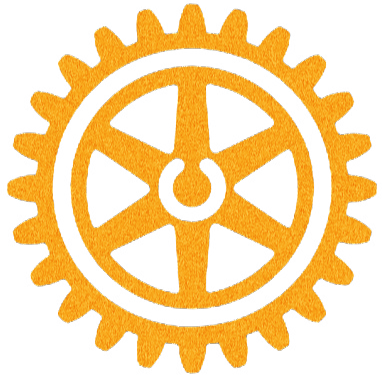 Imagem da endrenagem da logo do rotary club